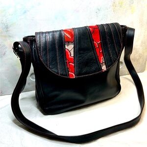 Pineda Covalin Istmo luxury leather crossbody handbag, made in Mexico